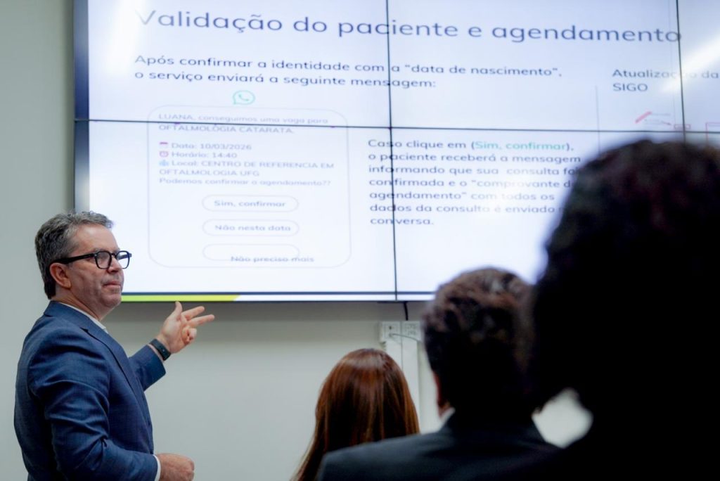 confirmação de consultas e exames do SUS por WhatsApp