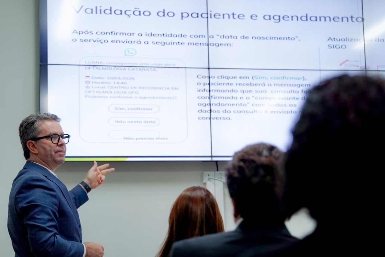 confirmação de consultas e exames do SUS por WhatsApp