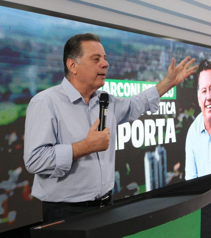 O ex-governador de Goiás, Marconi Perillo, PSDB, criticou a atual gestão estadual e afirmou que o estado perdeu competitividade econômica em relação a vizinhos do Centro-Oeste.