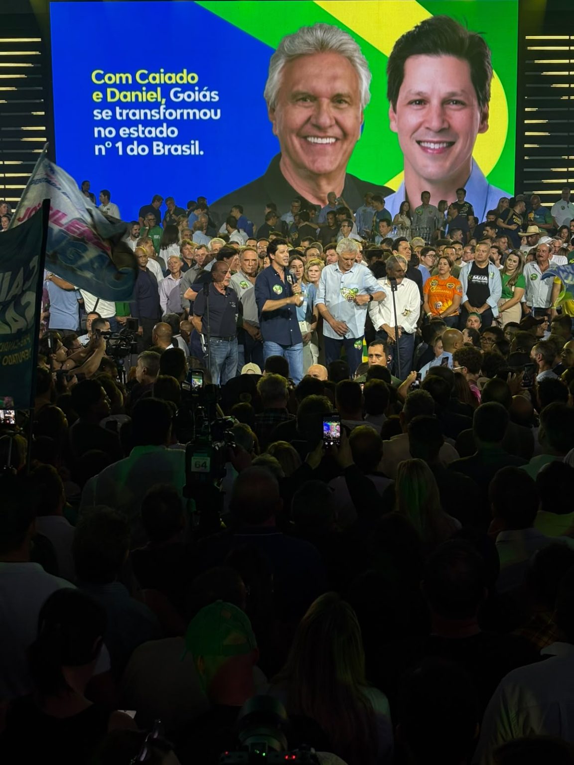 Base governista oficializa candidatura de Daniel Vilela, MDB, com foco na segurança pública
