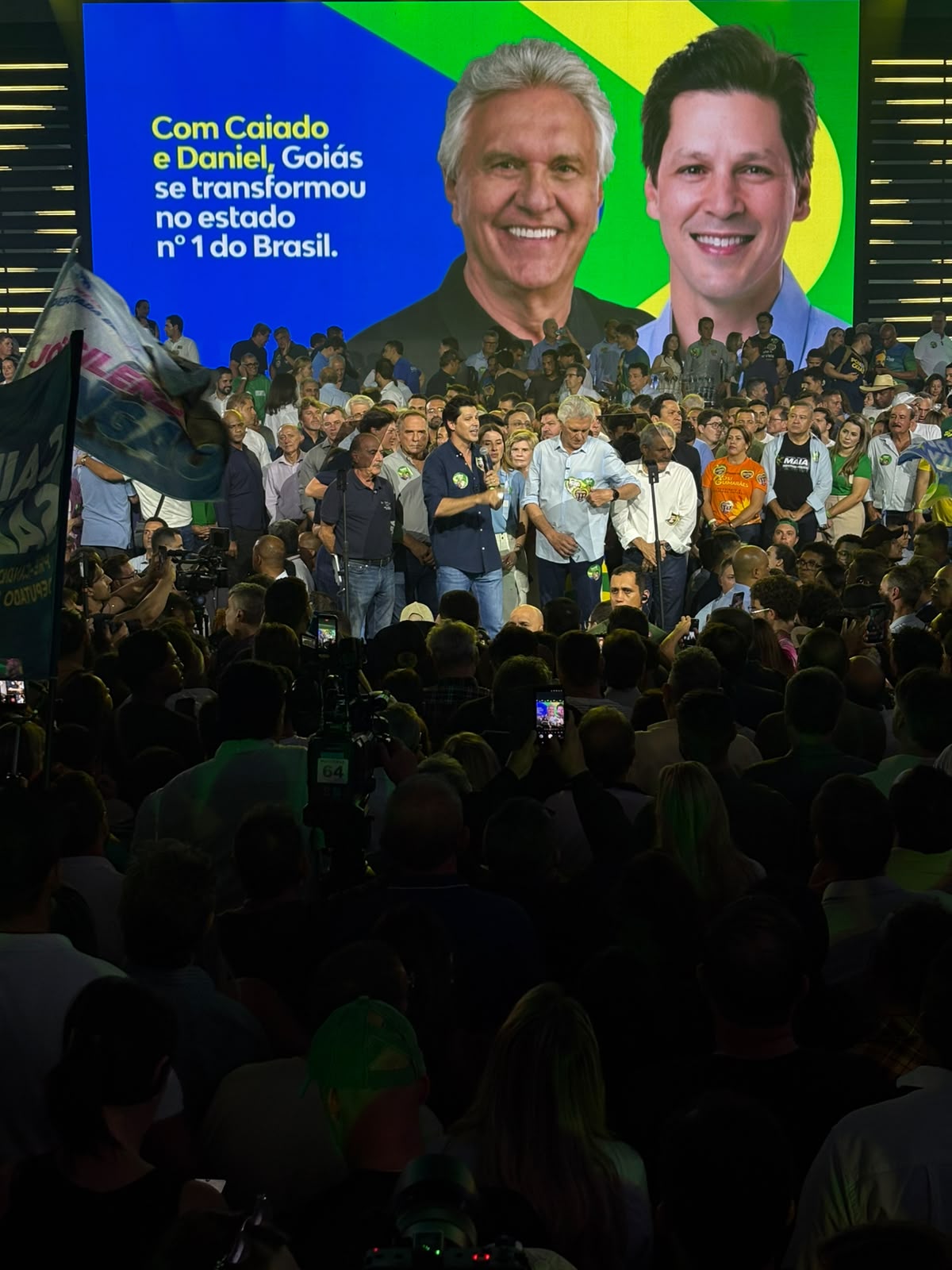 Base governista oficializa candidatura de Daniel Vilela, MDB, com foco na segurança pública